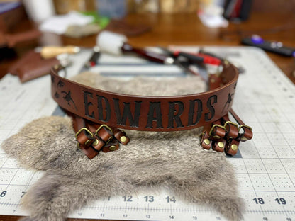 Flying Ducks Engraved Duck Tote