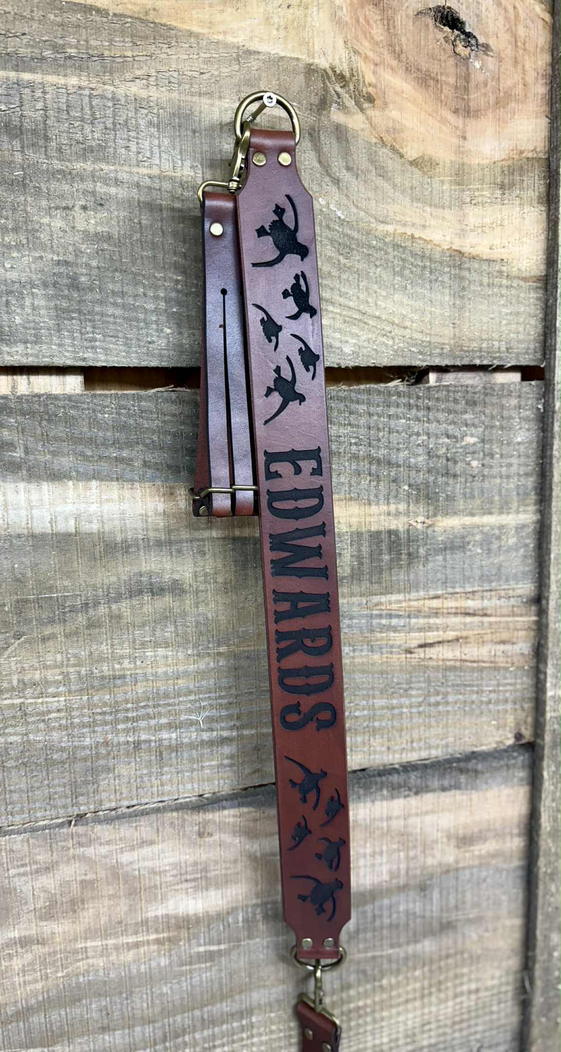 Flying Ducks Engraved Duck Tote