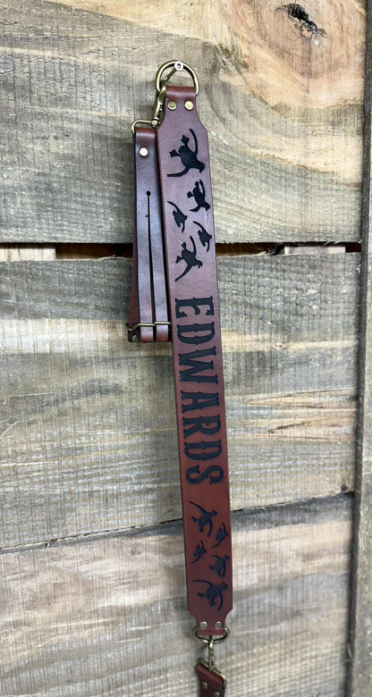 Flying Ducks Engraved Duck Tote